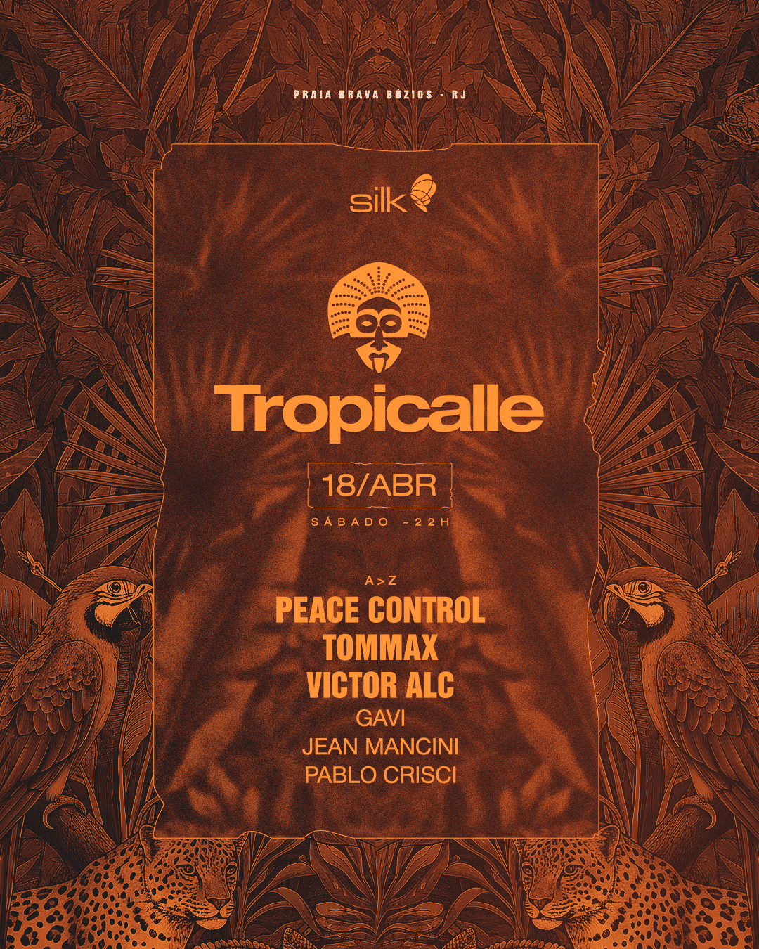 Tropicalle 18 de Abril — Lineup completo revelado